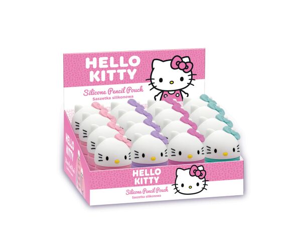 CP Hello Kitty pouzdro silikonové s hlavičkou /16/