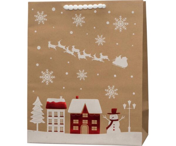 Vánoční papírová taška Anna Style TX1 174 střední