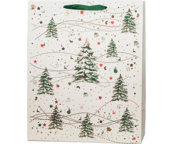 Vánoční papírová taška Anna Style CD