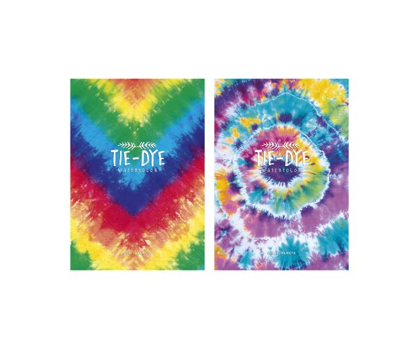Skicovací notes A5 64 l Tie-Dye