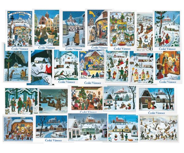 Pohlednice LADA Vánoční /50/