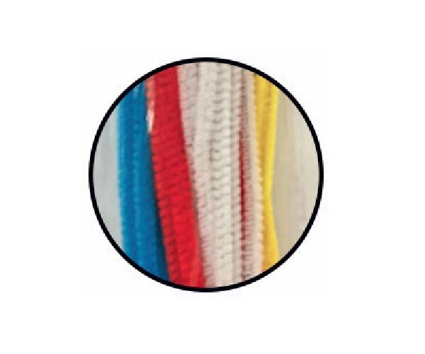 Drátky plyšové 6 mm x 30 cm, 40 ks