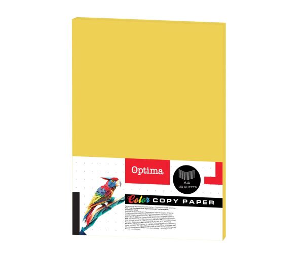 Xeropapír OPTIMA 80g A4 100l citronově žlutý