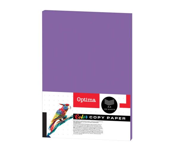 Xeropapír OPTIMA 80g A4 100l fialový
