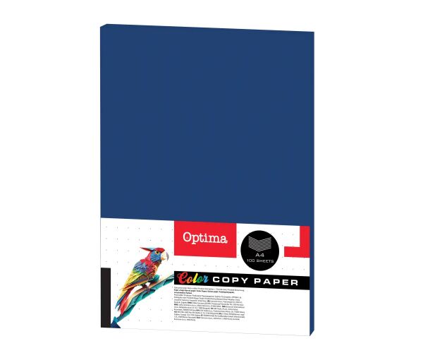 Xeropapír OPTIMA 80g A4 100l modrý tmavě