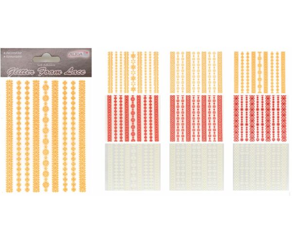 Vánoční samolepky - plastické