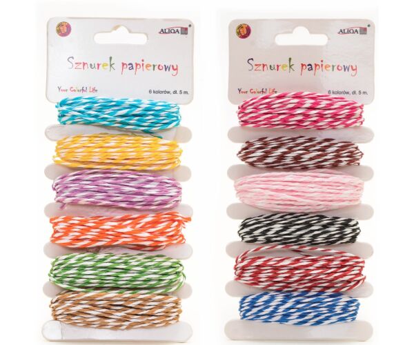 Provázek papírový 6 x 5 m