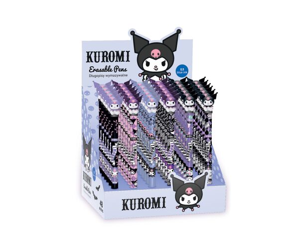 Gumovací pero Kuromi s figurkou TWIST