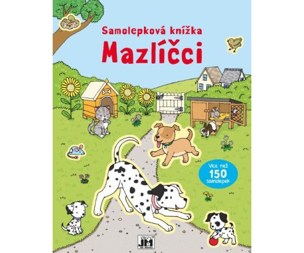 Samolepková knížka Mazlíčci