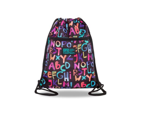Sáček na přezuvky CoolPack Vert - Alphabet