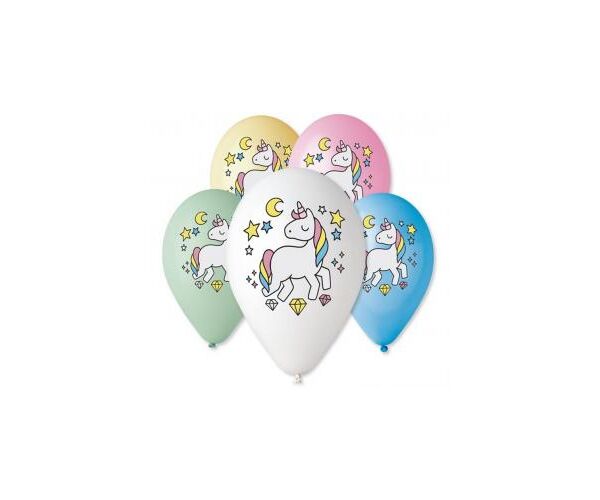Balónek JEDNOROŽEC 5 ks