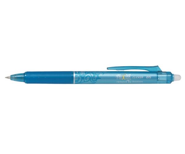Přepisovatelný roller FriXion Clicker - světle modrý
