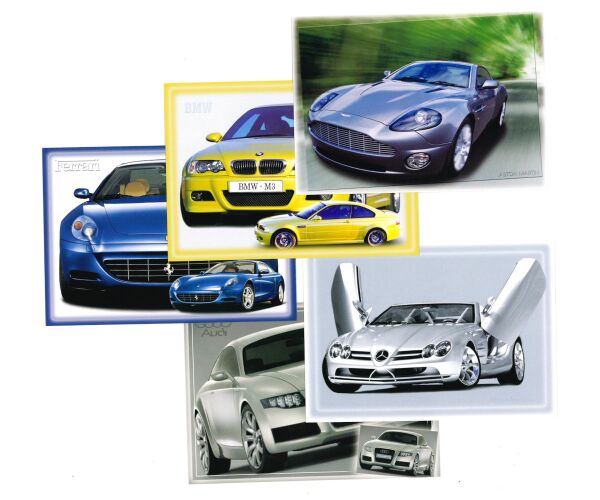 Pohlednice S-181 Auta