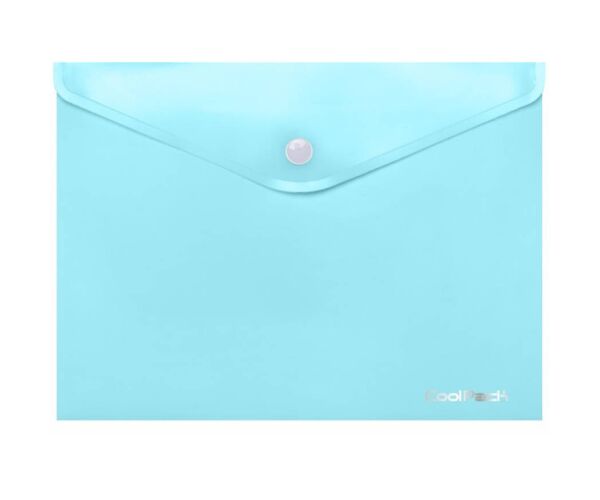 Obálka s drukem A4 pastel modrá