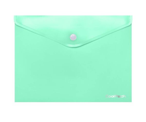 Obálka s drukem A4 pastel mentolová