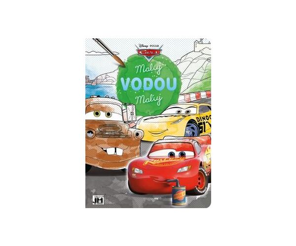 Omalovánky A4 maluj vodou Auta