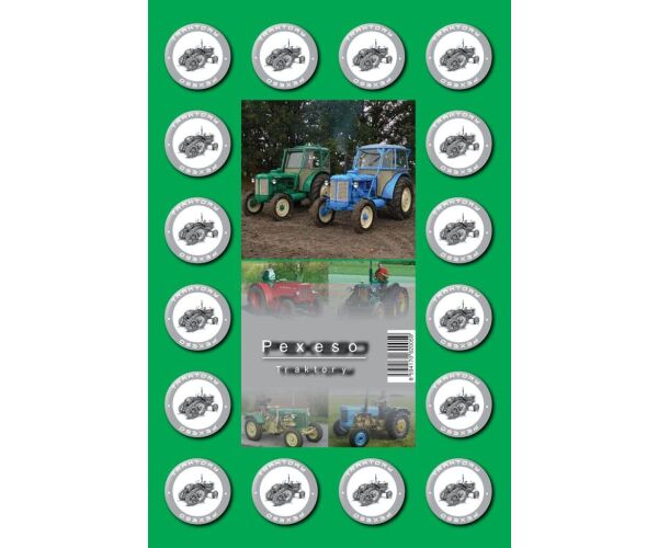 Pexeso A4 - Traktory