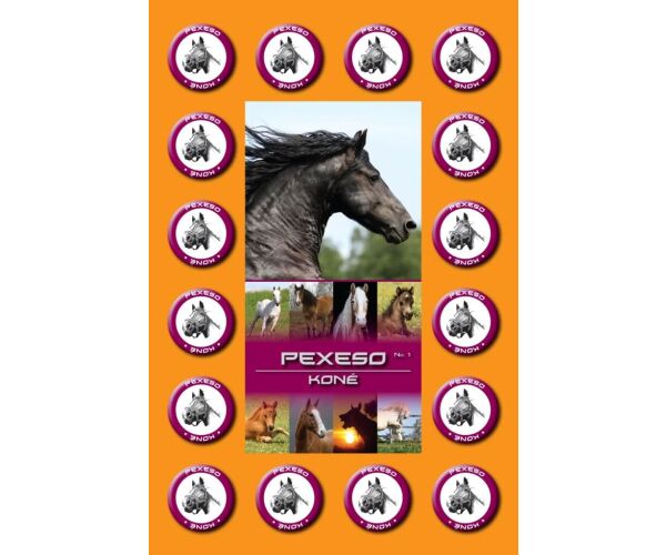 Pexeso A4 - Koně