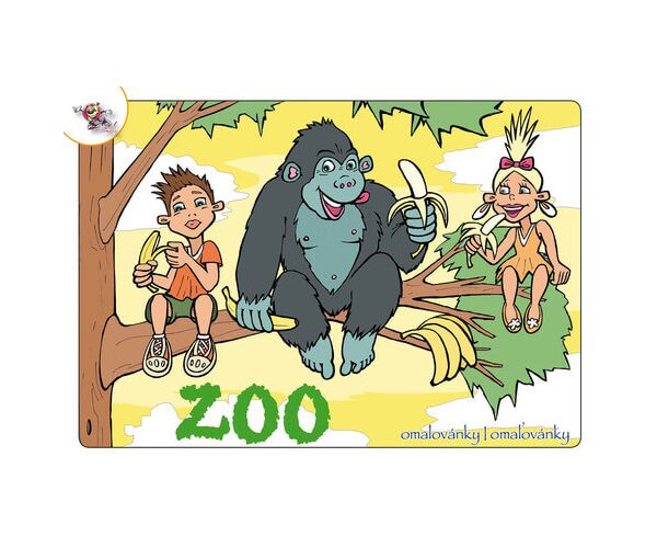 Omalovánky A5 - ZOO
