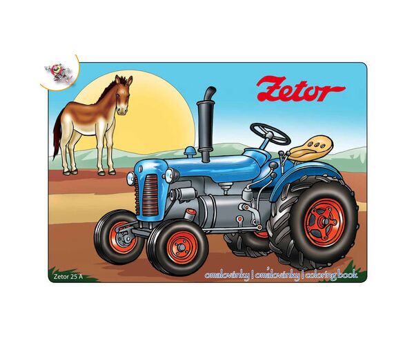Omalovánky A5 - Zetor