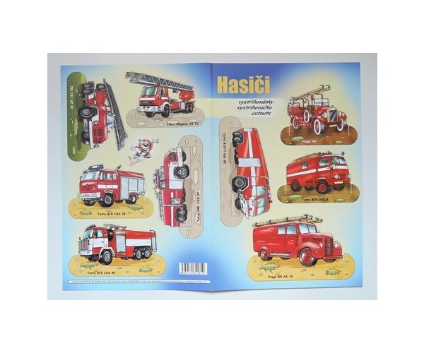 Vystřihovánky Hasiči