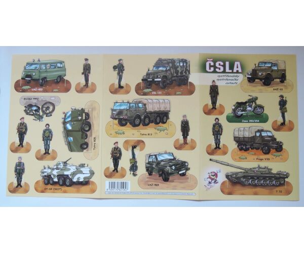 Vystřihovánky ČSLA