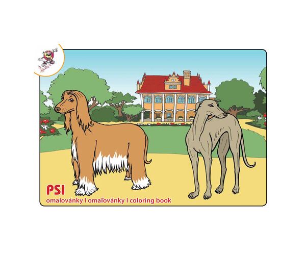 Omalovánky A5 - Psi