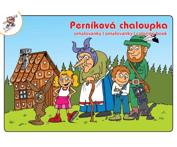 Omalovánky A5 - Perníková chaloupka