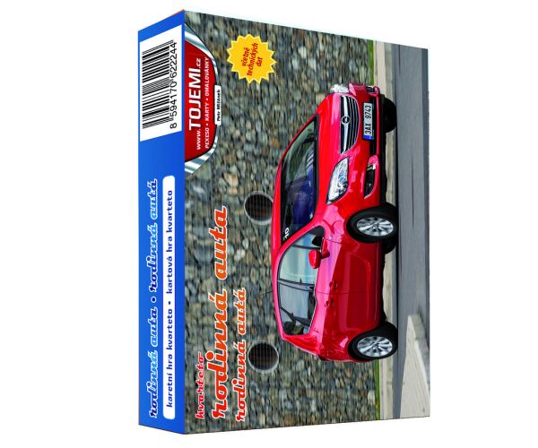 Karty kvarteto Rodinná auta