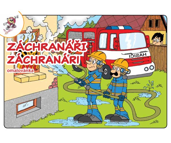Omalovánky A5 - Zachranáři
