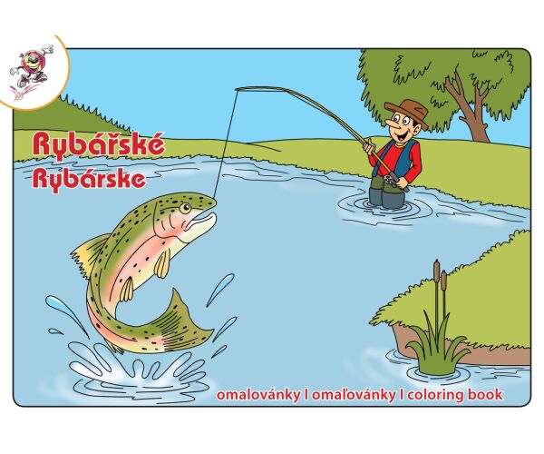 Omalovánky A5 - Rybářské
