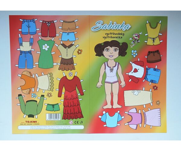Vystřihovánky Sabinka
