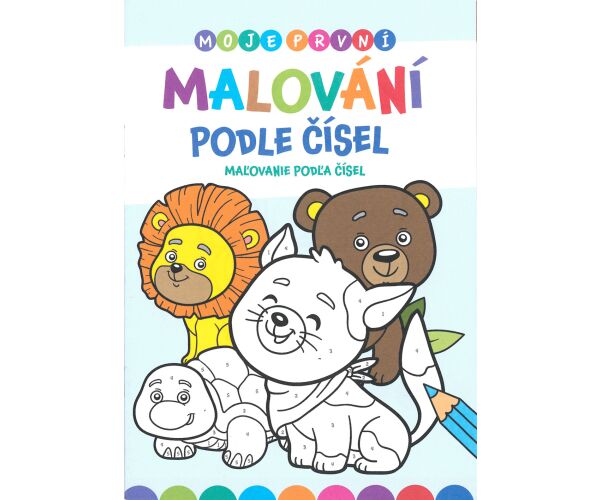 Omalovánky A5 Malování podle čísel