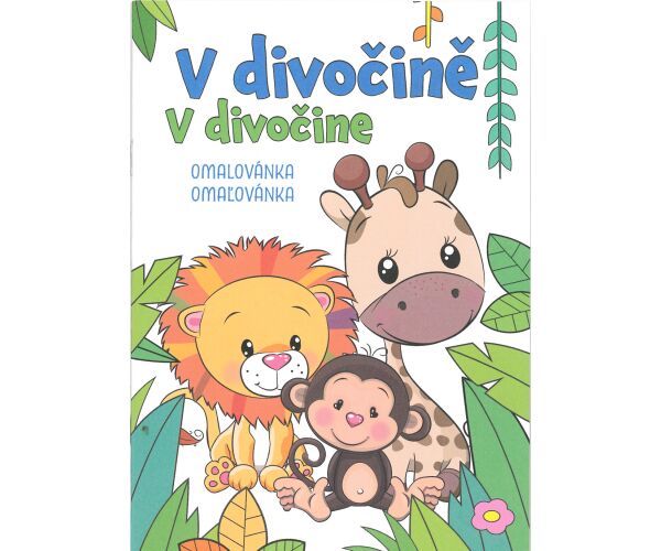 Omalovánky A5 V divočině