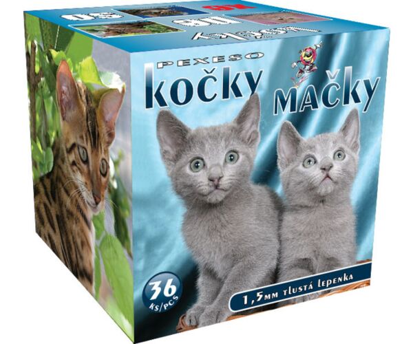 Pexeso Lux v krabičce - Kočky