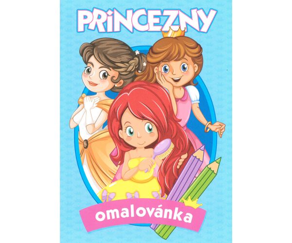 Omalovánky A5 Princezny