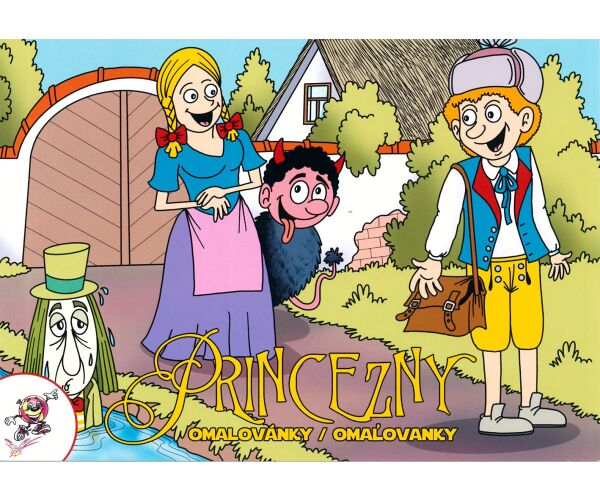 Omalovánky A5 LUX - Princezny