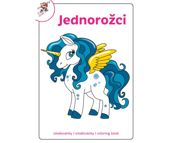 Omalovánky A5 - Jednorožci