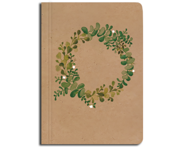 notes čistý A5 BUP1-3 zelený věnec