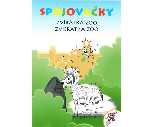Omalovánky A5 SPOJOVAČKY - ZOO