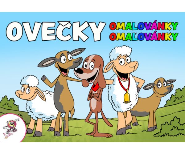 Omalovánky A5 LUX - Ovečky