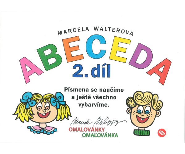 Omalovánky A5 Walterová - Abeceda 1. díl