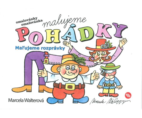 Omalovánky A5 Walterová - Malujeme pohádky