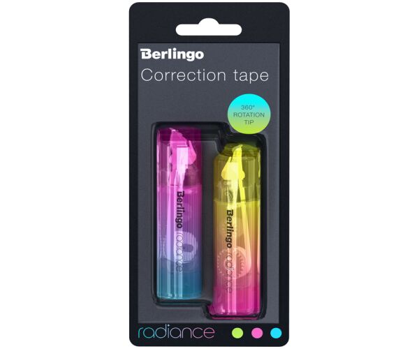 Korekční roller Berlingo Radiance žluto-růžový