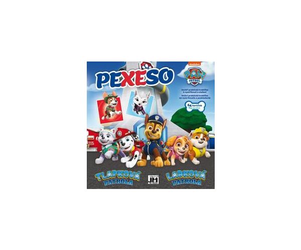 Pexeso v sešitu Tlapková patrola