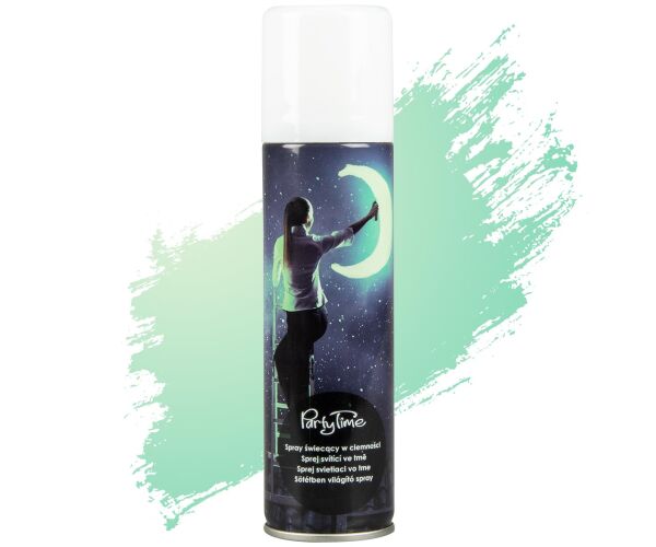 Spray svítící ve tmě