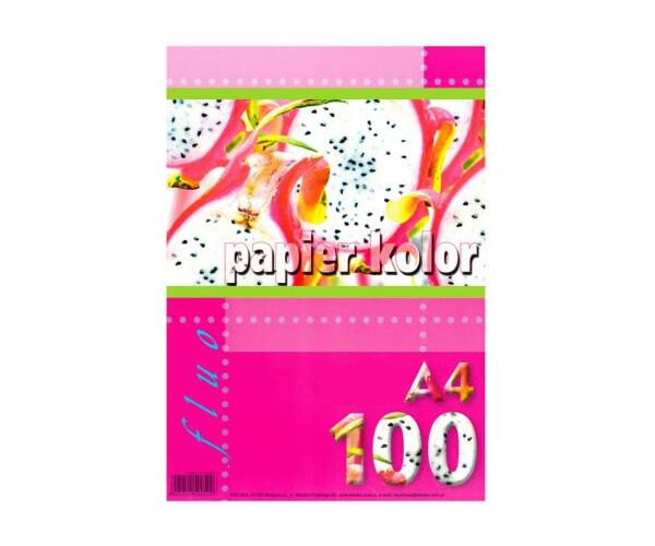 Xeropapír A4 100l  zelená fluo