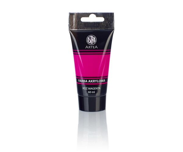 Akrylová barva 60ml - růžová magenta