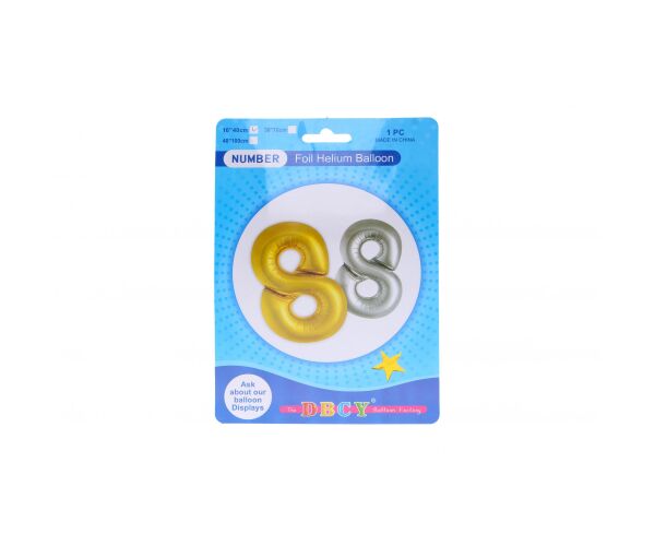 Balonky nafukovací ve tvaru čísla 8