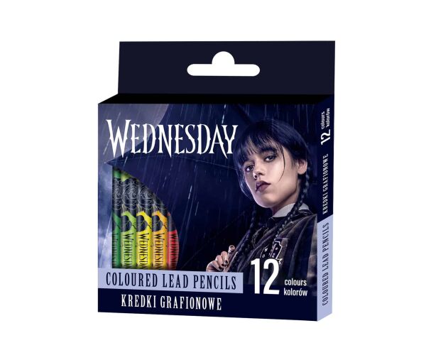 Wednesday pastelky progreso 12 barev